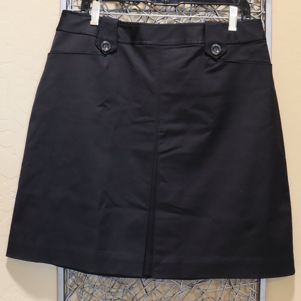White House Black Market Front Kick Pleat skirt